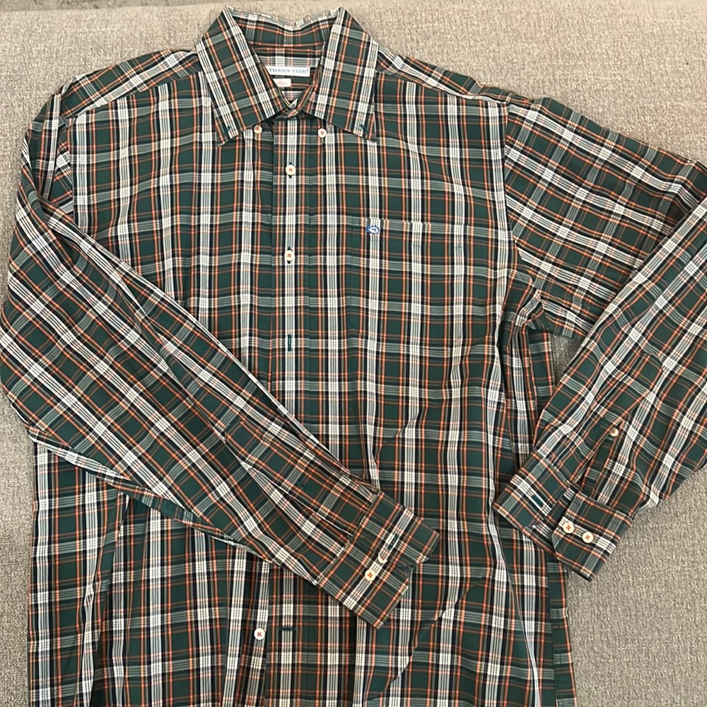 Southern Tide Button Down, Large